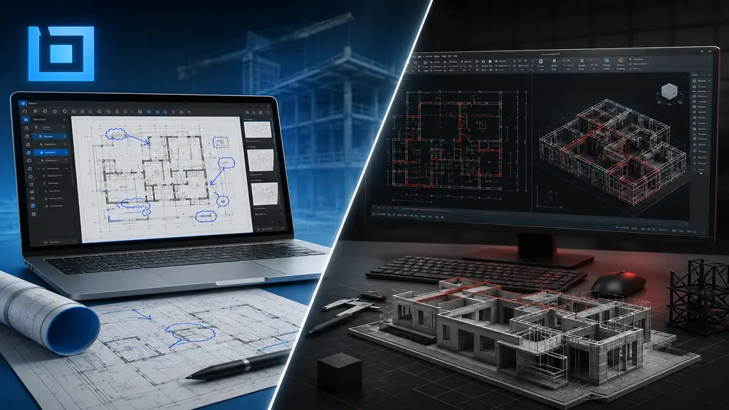Bluebeam Revu vs AutoCAD for 2D and 3D Drafting feature image