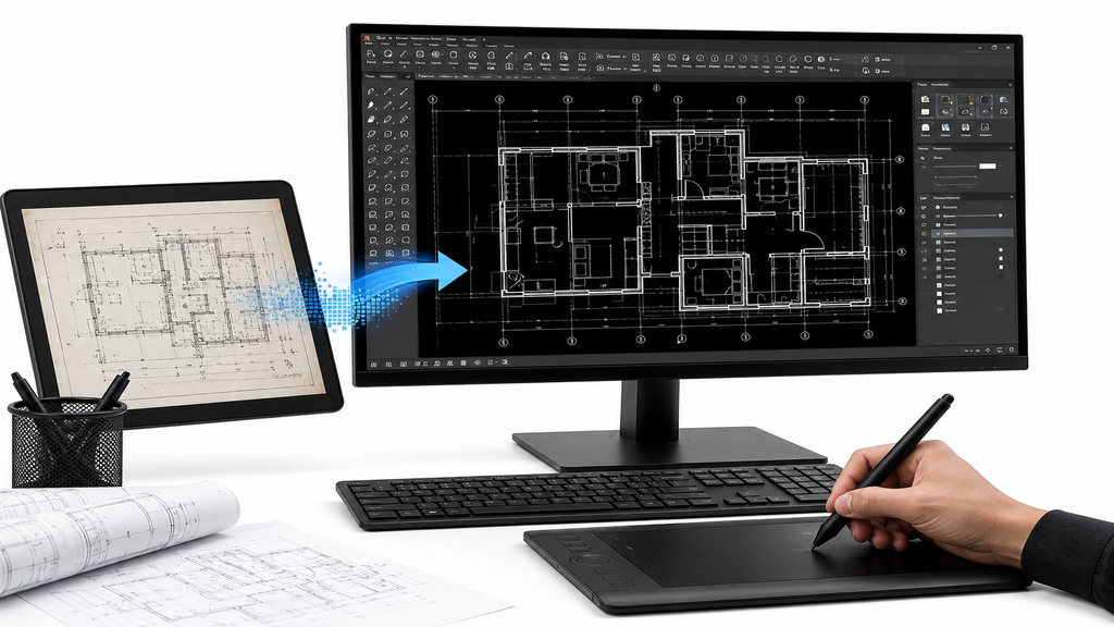 PDF/Image to AutoCAD