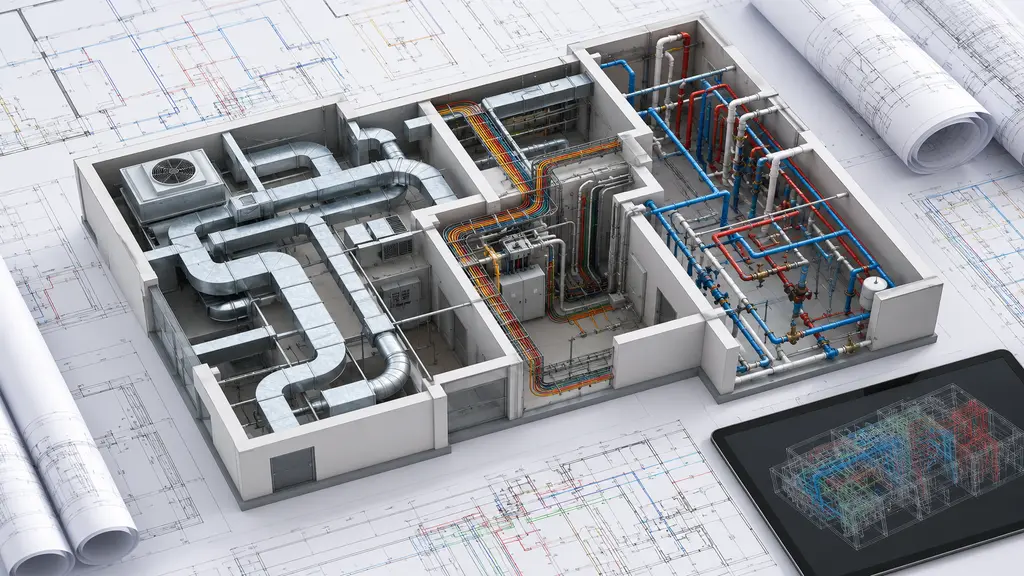 MEP Drafting Services – HVAC, Electrical & Plumbing Drawings