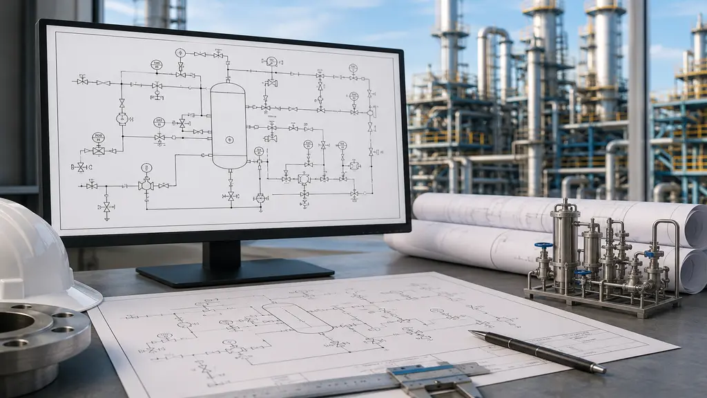 P&ID Drafting Services for Process & Piping Projects feature image