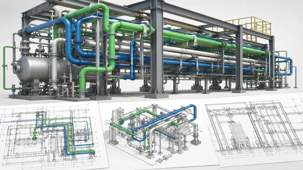 Process Piping Drawing Services